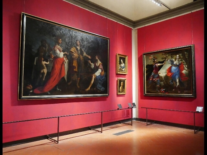 Uffizi,folla per sale cremisi Caravaggio