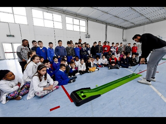 Progetto Fig, golf a scuola a C.Volturno