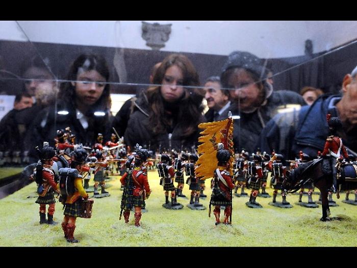 Guerra Crimea in 300 soldatini di piombo