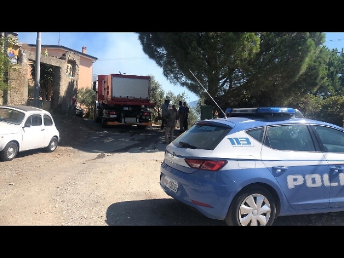 Incendio uliveto, preso presunto autore