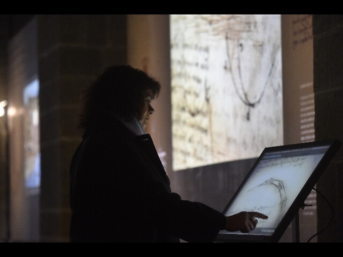 Uffizi,con Leonardo pi&ugrave; 8.000 visitatori