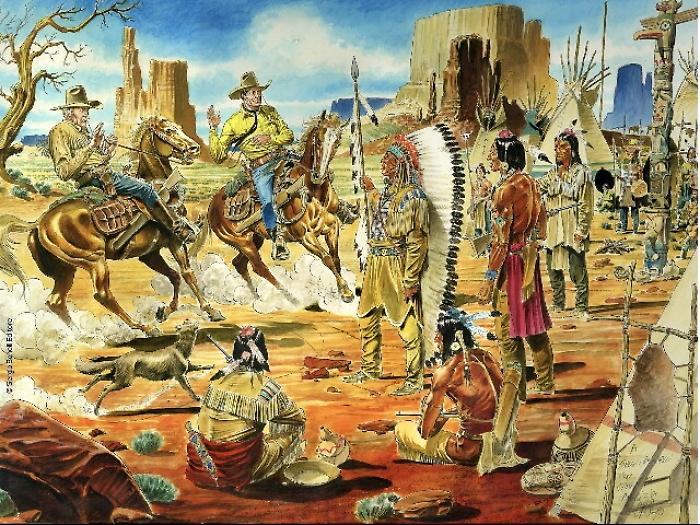 Tex in mostra a Milano, 70 anni del mito