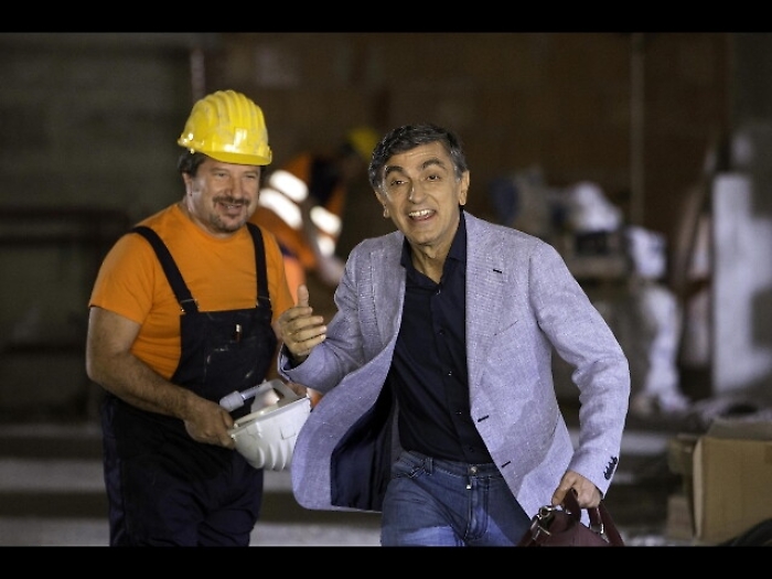 Salemme, omaggio a Napoli e a De Filippo