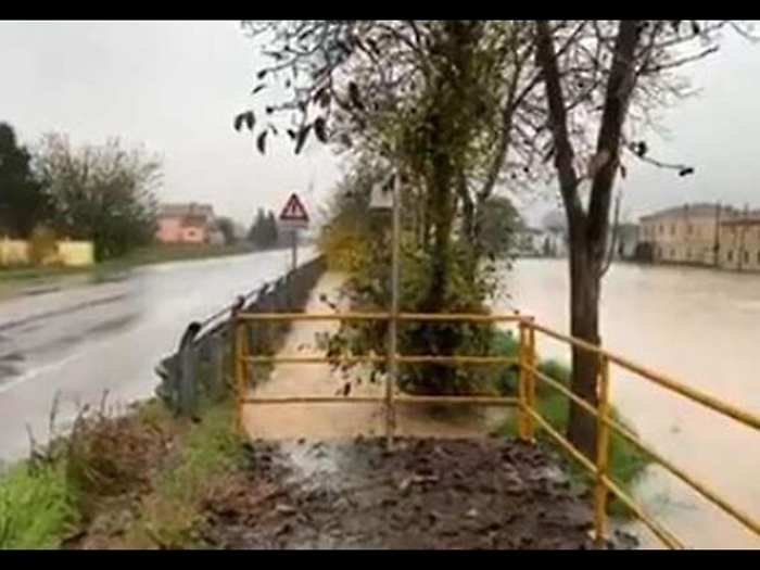 Esonda rio Lovassina nell'Alessandrino