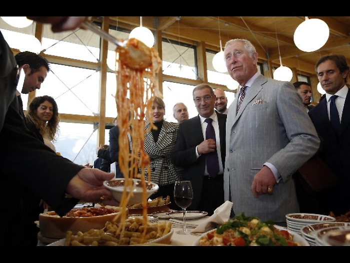 Principe Carlo sponsor prodotti Amatrice