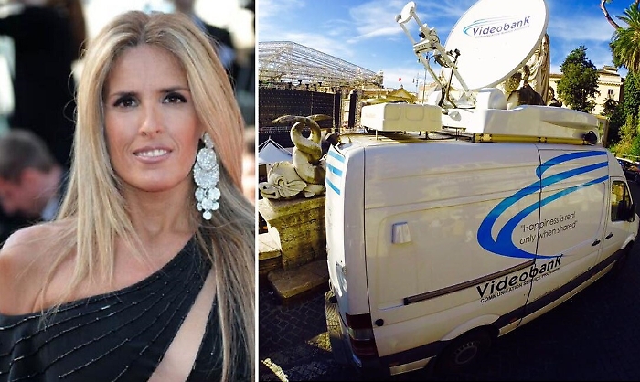 Tiziana Rocca in Tribunale contro l'aggiudicazione del TaoFilmFest alla Videobank