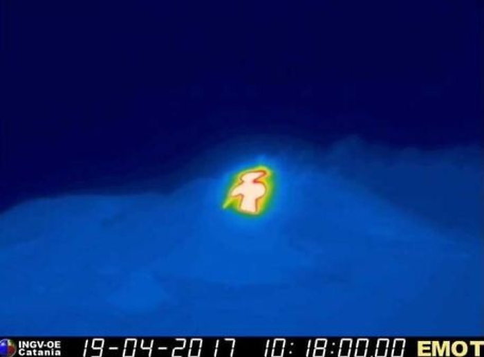 Nuova eruzione sull'Etna: colata da cratere di Sud-Est