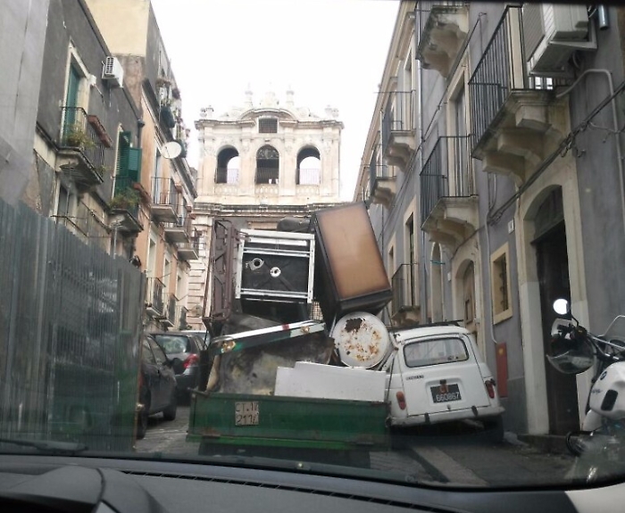 "Trasporti pericolosi" a Catania