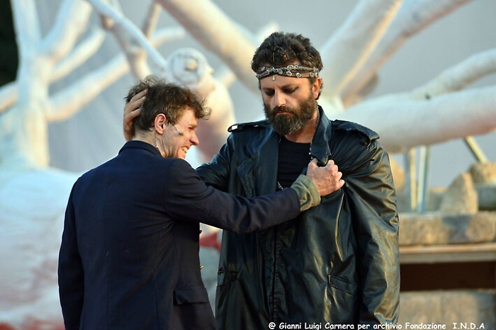 Gianmaria Martini e Guido Caprino in Fenicie