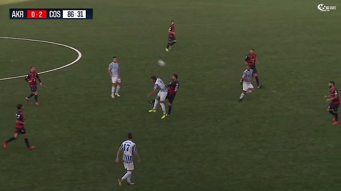 Serie C, disastro Akragas, il Cosenza passeggia e vince 2 a 0