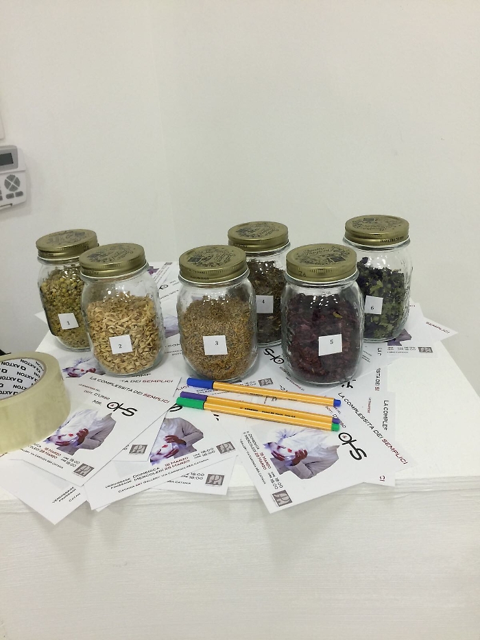 LA MOSTRA SINESTETICA. QUADRI E TISANE