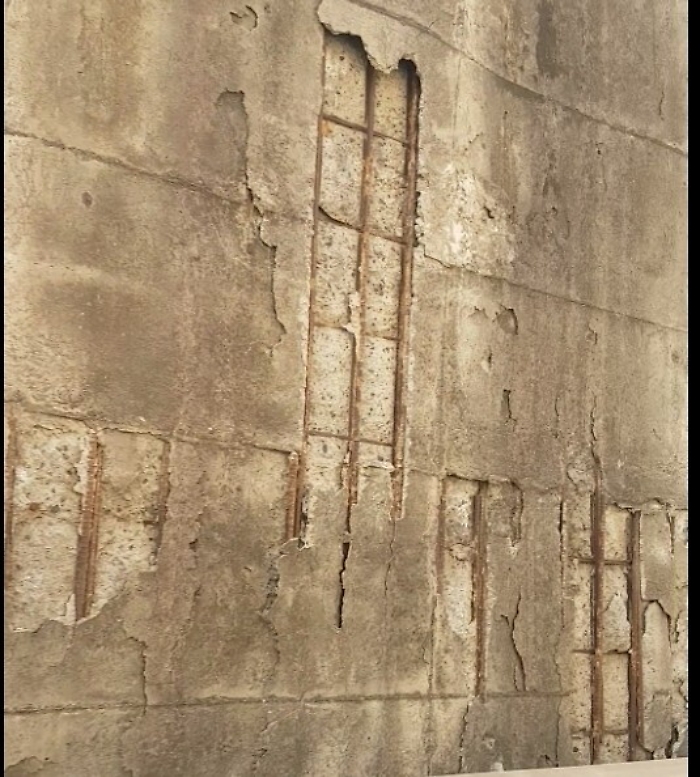 Catania, muro di sostegno di via Giuffrida in precarie condizioni