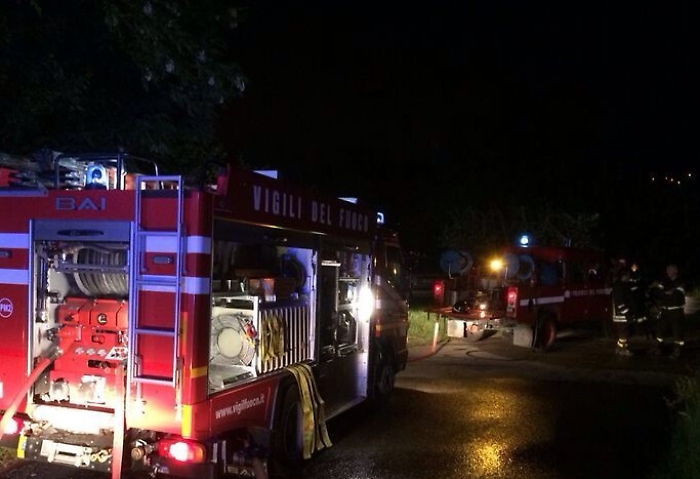 Sciacca, incendio nel Grand hotel delle Terme chiuso da tre anni