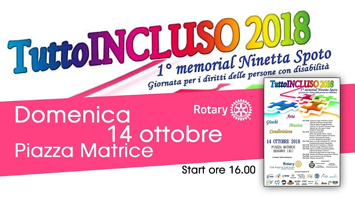 Aragona, il Rotary a fianco delle persone con disabilit&agrave;