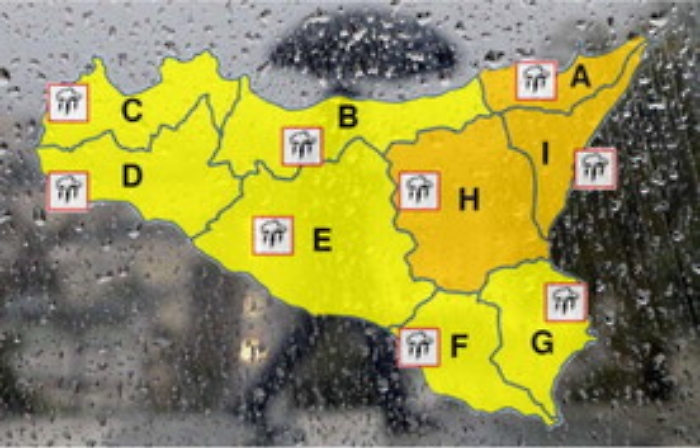 Ancora maltempo su parte Sicilia Scuole chiudono, ma non a Catania