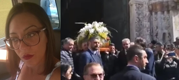 Femminicidio, ai funerali di Alessandra la folla grida: &laquo;Ergastolo, ergastolo!&raquo;
