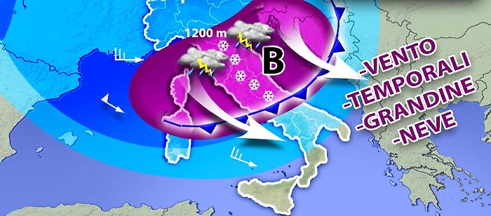 Meteo, ancora vento sulla Sicilia fa scattare allerta gialla