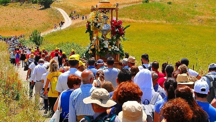 A Santo Stefano Quisquina il pellegrinaggio di Santa Rosalia
