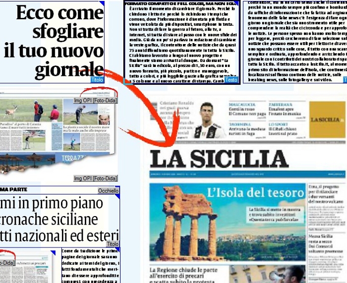 La Sicilia cambia: domani in edicola e online il nuovo giornale  