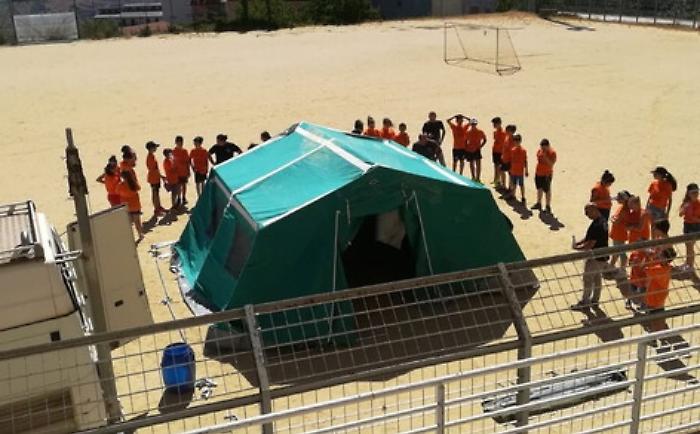 A San Giovanni Gemini un campo scuola di protezione civile