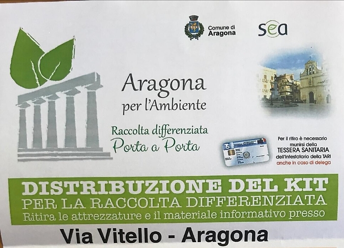 Aragona: da luned&igrave; via alla consegna dei nuovi mastelli 