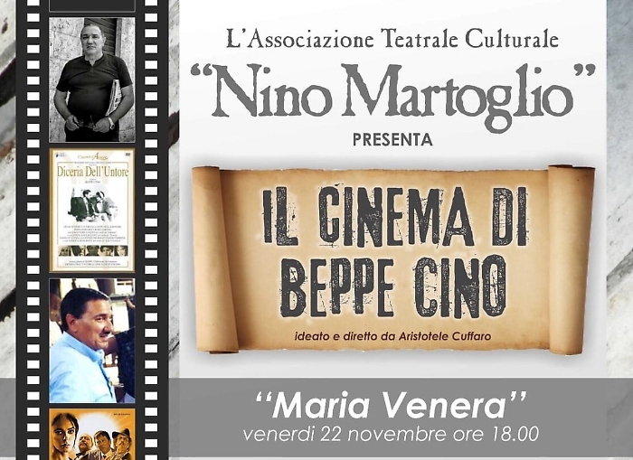 Grotte, al via rassegna  di cinema dedicata a Beppe Cino