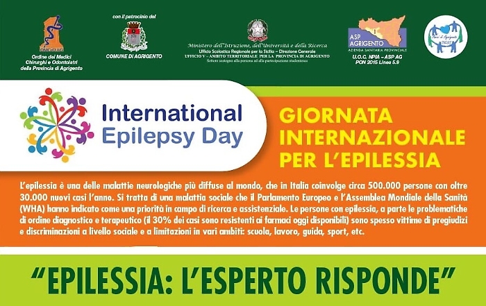 L'Istituto comprensivo &ldquo;Agrigento Centro&rdquo; aderisce alla Giornata  internazionale dell'epilessia 