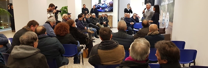 Impianti sportivi e sport in generale, incontro dibattito del candidato sindaco Franco Miccich&eacute;