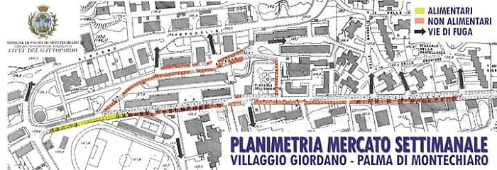 Coronavirus, riapre domani i battenti il mercato settimanale di Palma di Montechiaro 