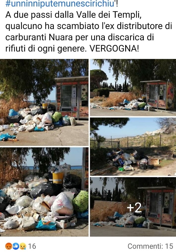 Agrigento, bonificata l'area di via Petrarca 