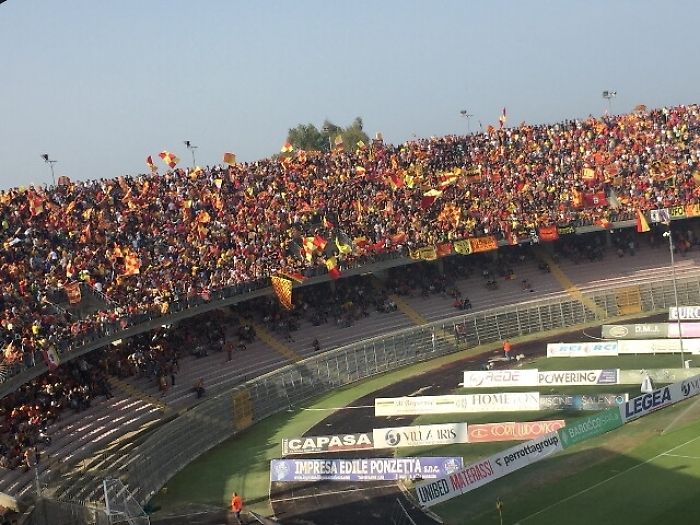 Lecce-Paganese 1-0, salentini in B