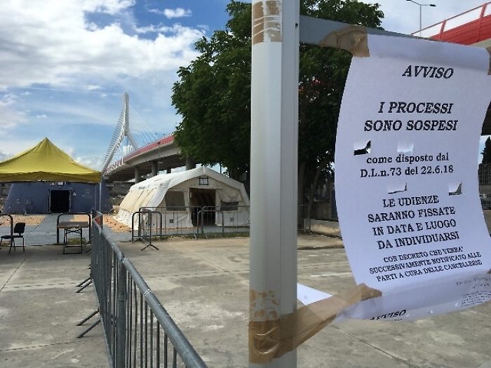 Palagiustizia:hashtag #siamotuttibaresi