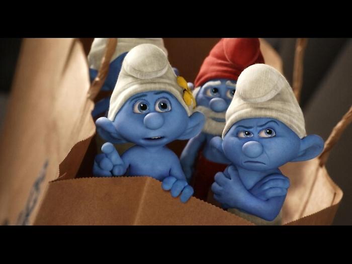 I Puffi a Cartoons on the Bay