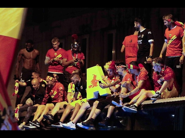 Benevento, festa fino all'alba per la A