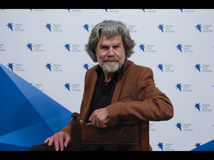 Prima mondiale film Messner a Trento