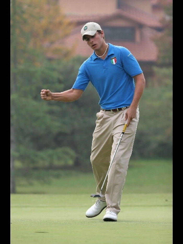 olf: BMW Open, avvio show per Pavan