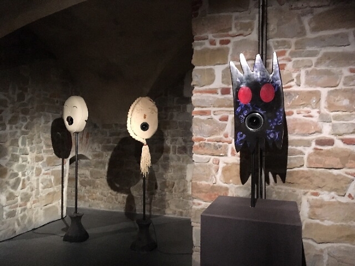 Maschere sonore a museo Marini a Firenze