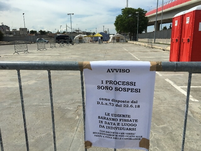 Palagiustizia Bari: udienze sospese