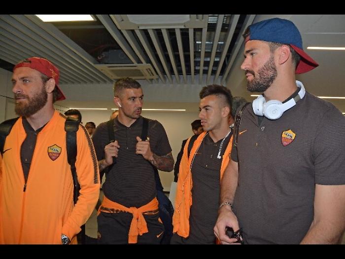 Champions: Roma rientrata da Liverpool