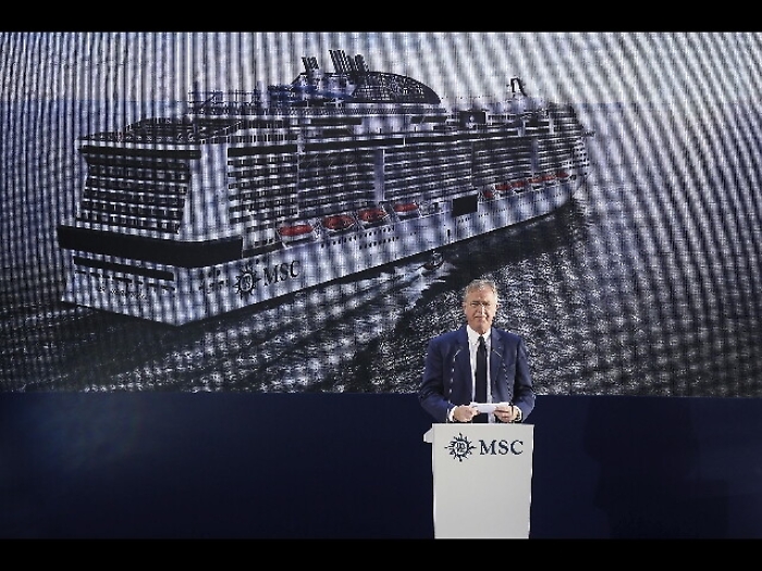 Msc Meraviglia, prima volta a Genova