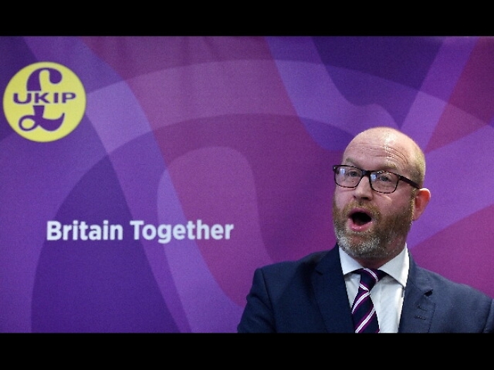 Gb: leader Ukip annuncia dimissioni