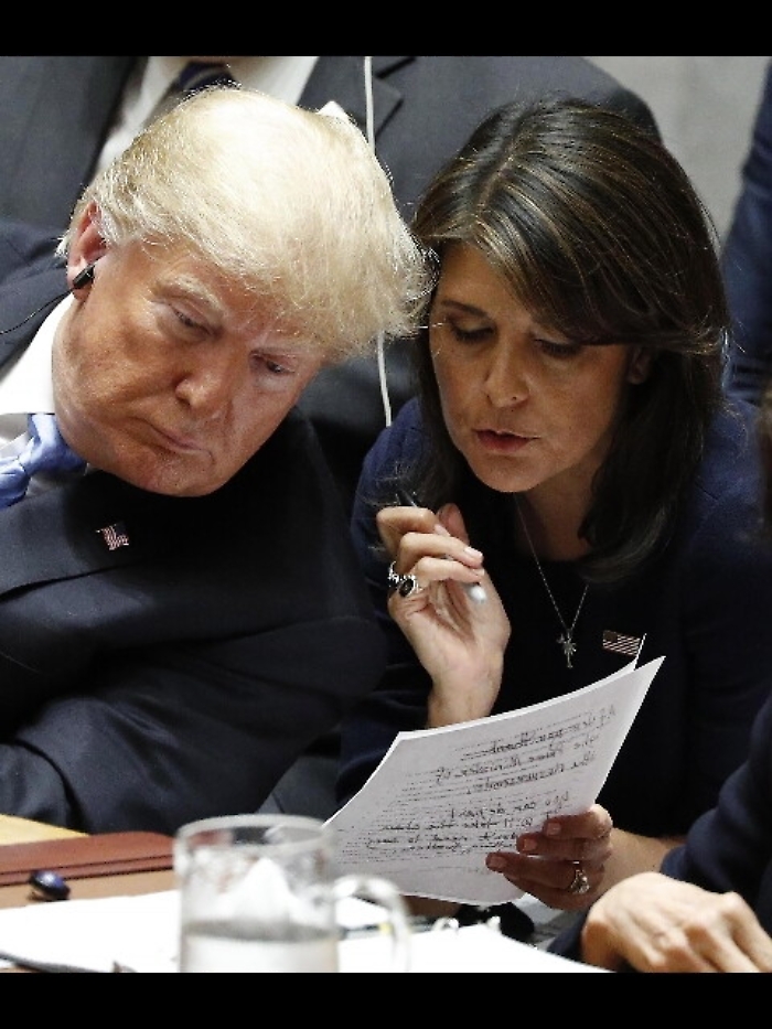 Usa: si dimette ambasciatrice Onu Haley