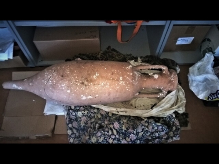 Stintino, donazione anonima di reperti