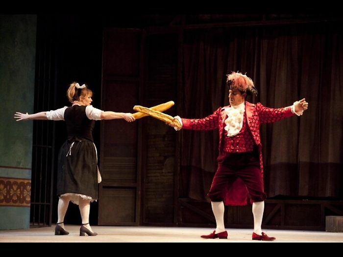 A teatro Solfrizzi, Ghini, Cappuccio