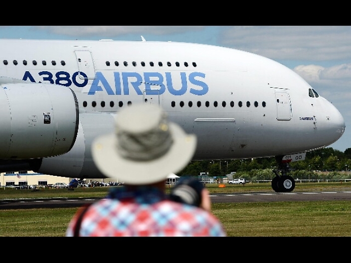 A studio ampliamento gigante cieli A380