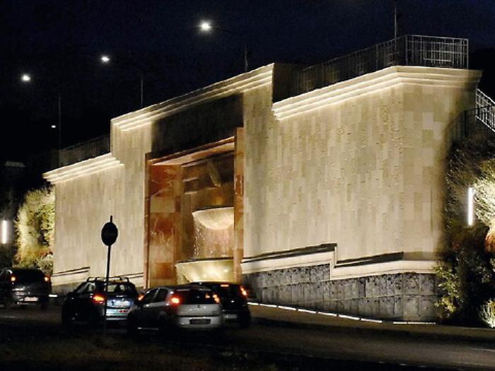 La fontana sotto il parco Gioeni alle Manutenzioni del Comune