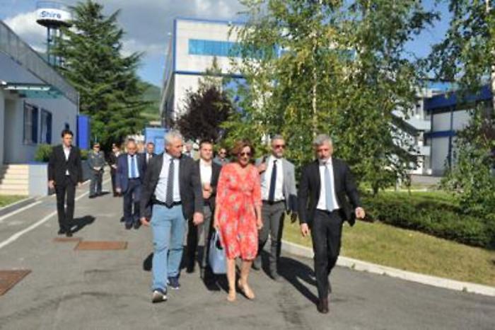 Farmaceutica: Shire cresce a Rieti, 30 mln in 4 anni e aumento dipendenti