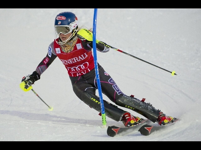 Sci: la Shiffrin guida gigante Kranjska
