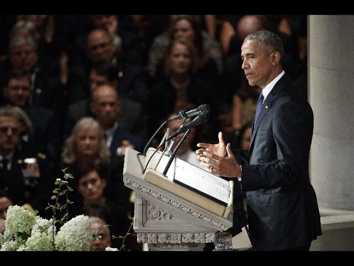 Trump, durante discorso Obama ho dormito