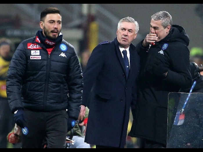 Ancelotti, espulso per una parolaccia